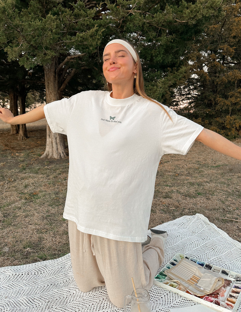 God Heals Unisex Tee