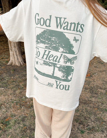 God Heals Unisex Tee