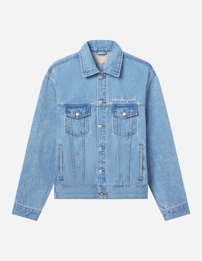 God of Miracles Denim Jacket