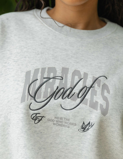 God of Miracles Unisex Crewneck
