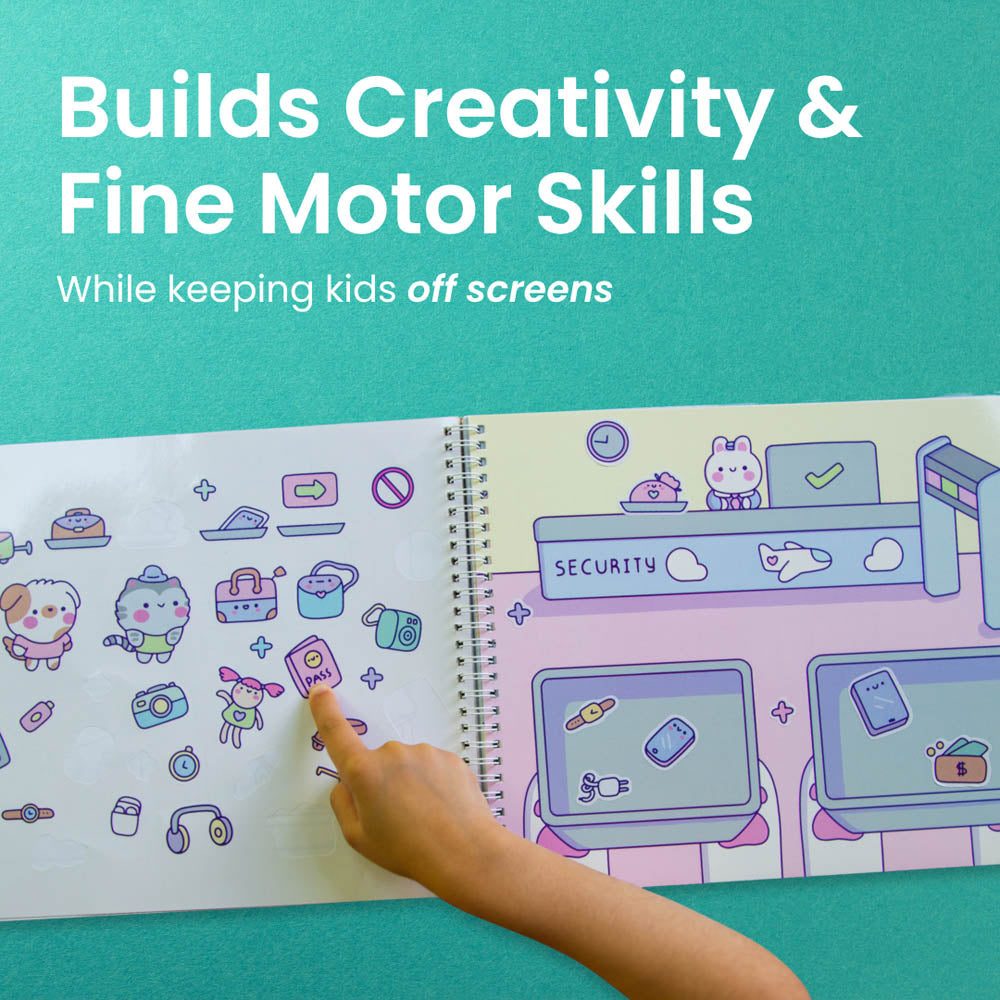 Going on a Trip Sticker Book