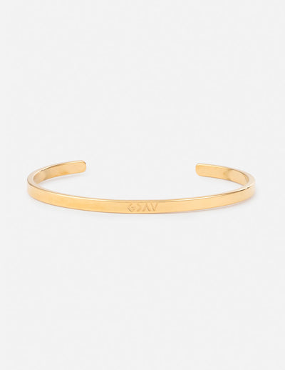 Gold Highs and Lows Cuff Bracelet