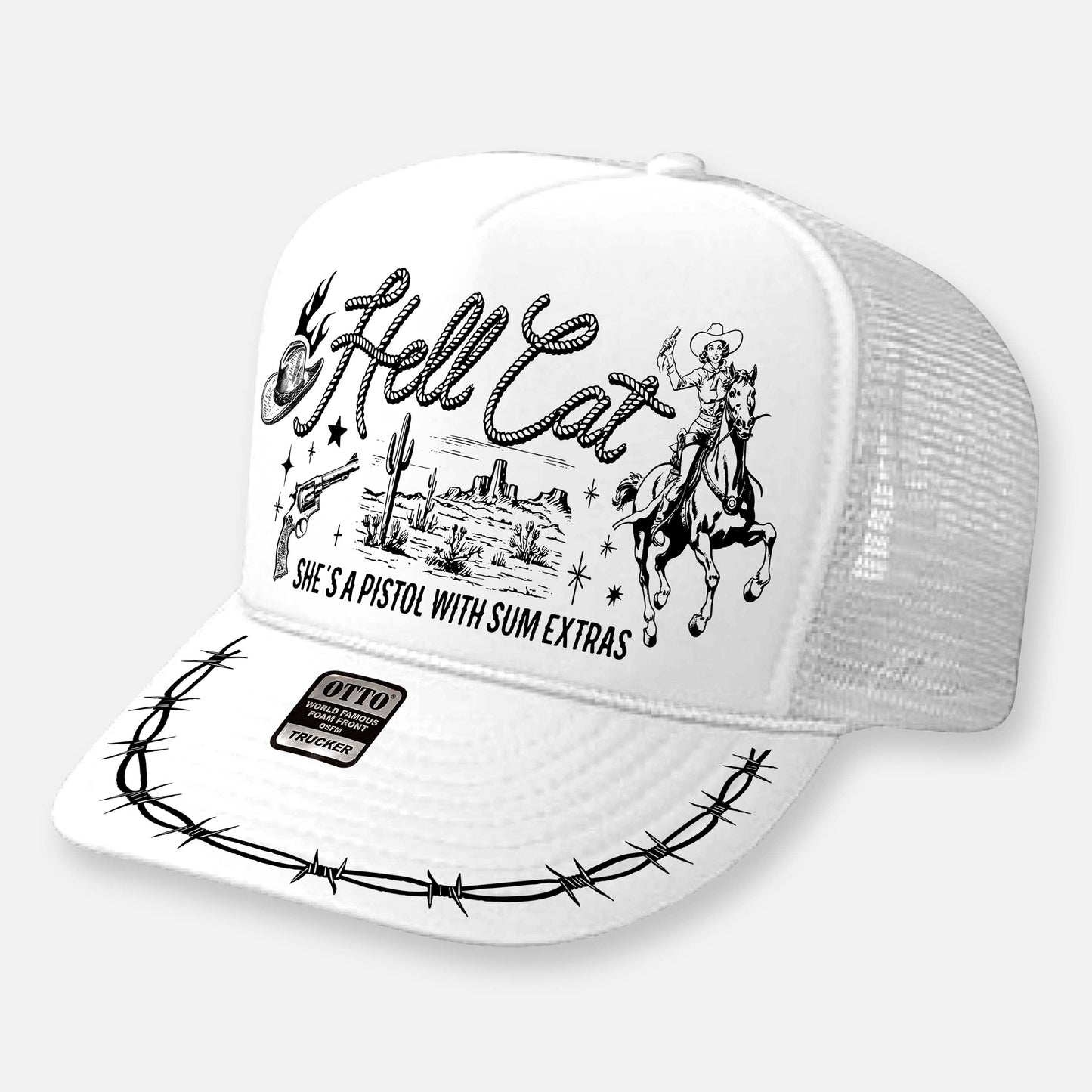 HELL CAT CURVED BILL HAT