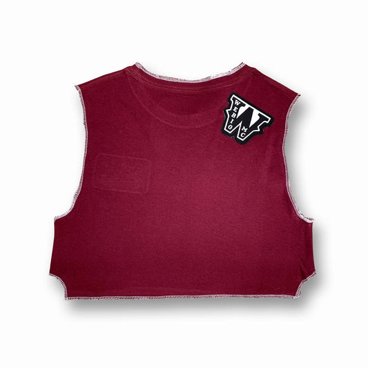 WOMENS HOT LITTLE PEPPER CROP TEE SIZE SMALL