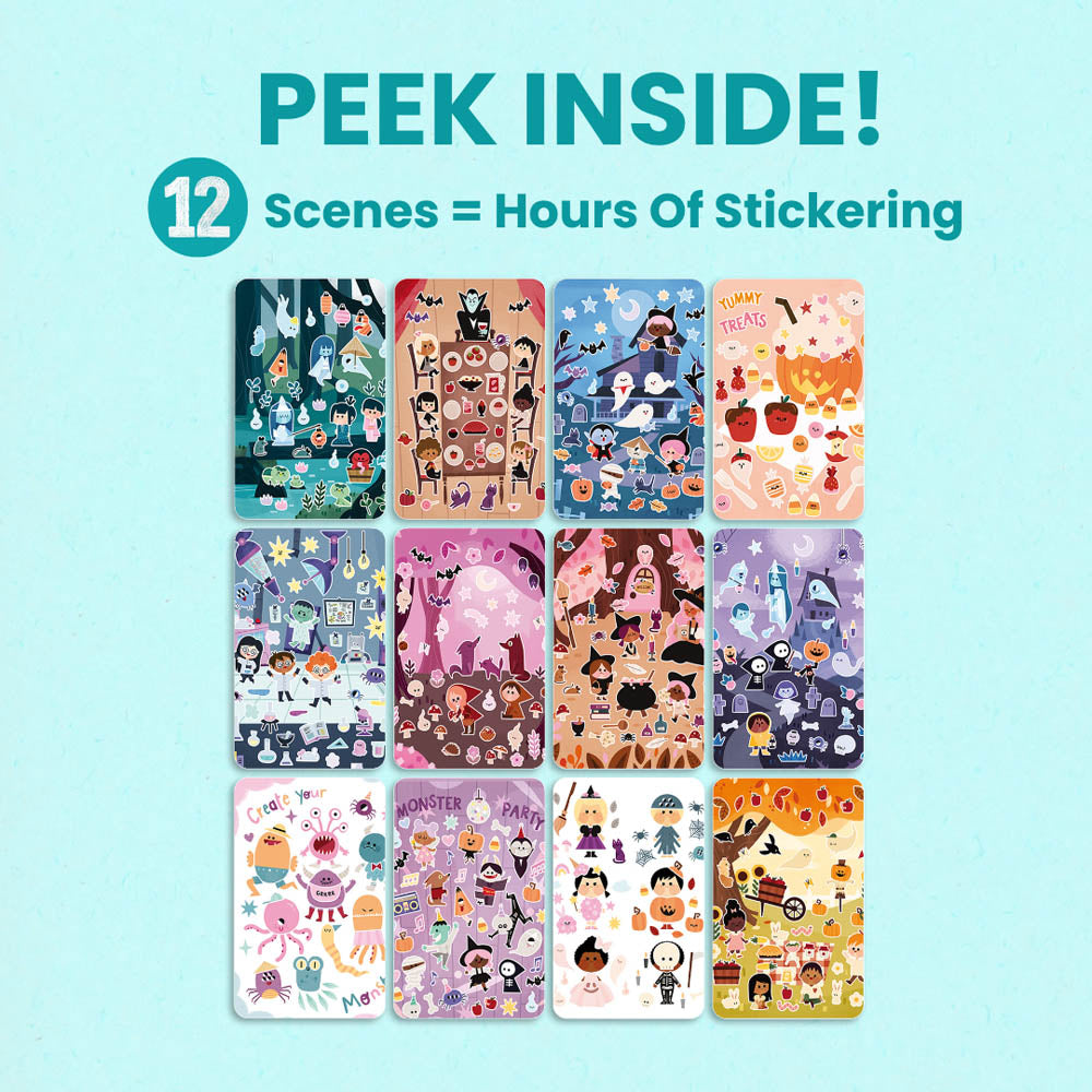 Spooky Halloween Sticker Book