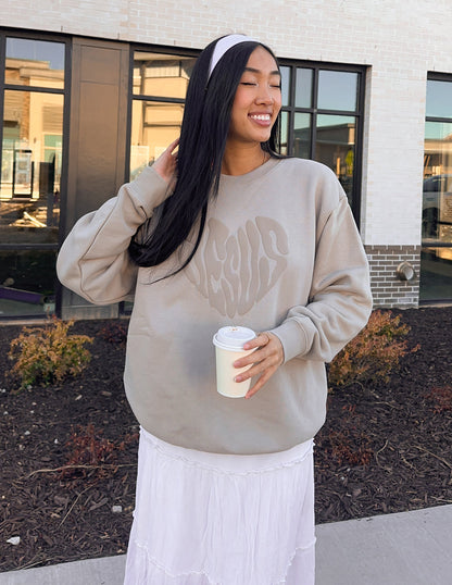 Heart Jesus Unisex Crewneck