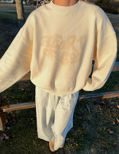 Heart of God Knit Sweater