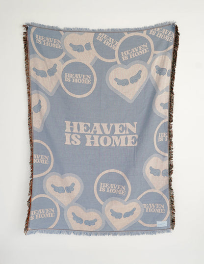 Heaven Is Home Throw Blanket
