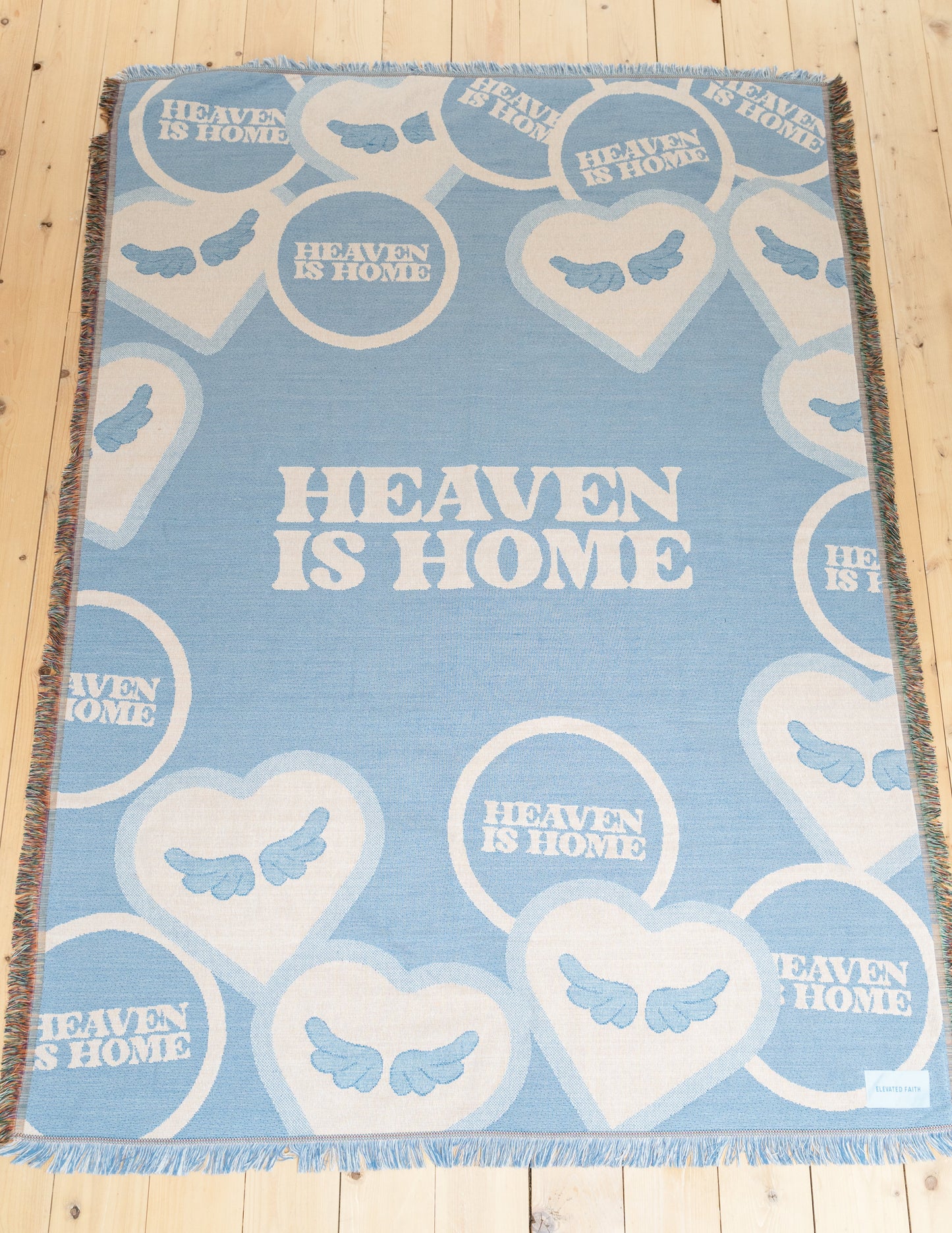 Heaven Is Home Throw Blanket