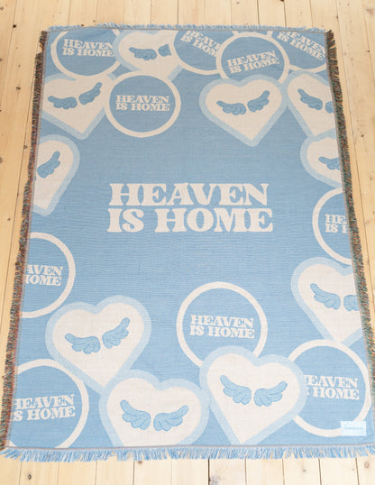 Heaven Is Home Throw Blanket