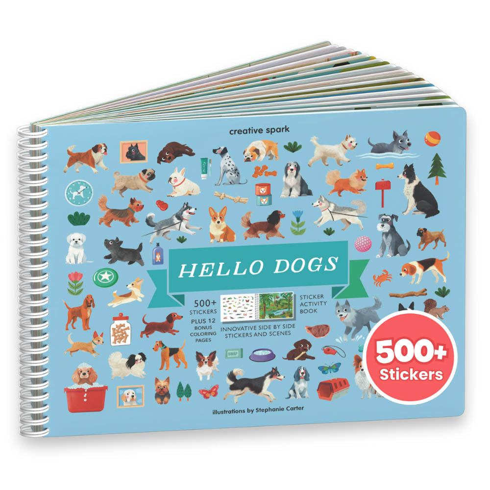 Hello Dogs Sticker Book