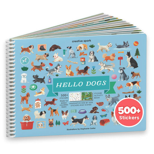 Hello Dogs Sticker Book