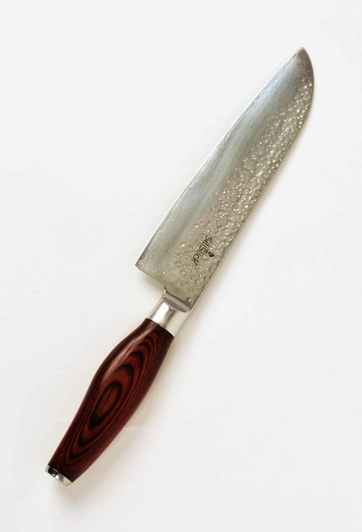 Damascus VG10 Santoku Knife – 7.25" High Carbon Japanese Blade