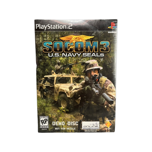 SOCOM 3: U.S. Navy SEALs [Demo Disc] (Playstation 2)