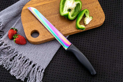 Kitchen Knife Set - Black Handle