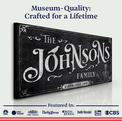 Personalized Gothic Sign III