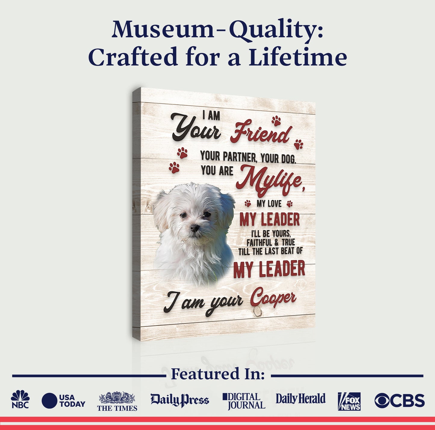 Pet Memorial Sign I Am Your Friend