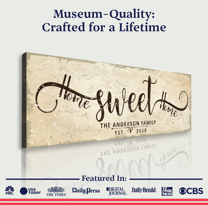 Home Sweet Home Sign VI