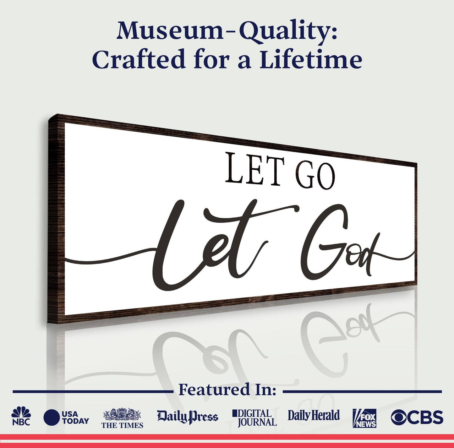 Let Go Let God Faith Sign III