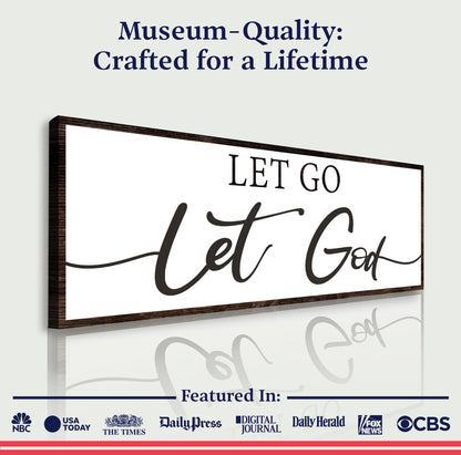 Let Go Let God Faith Sign III