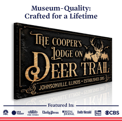 Hunting Lodge Sign