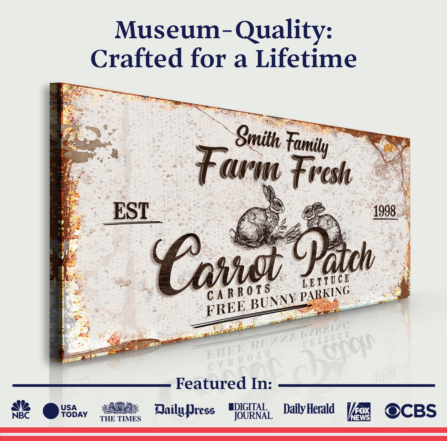 Carrot Patch Easter Sign IV