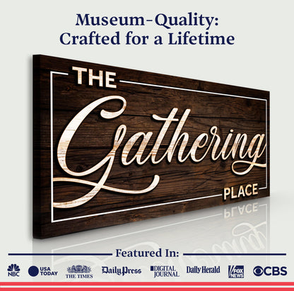 The Gathering Place Sign