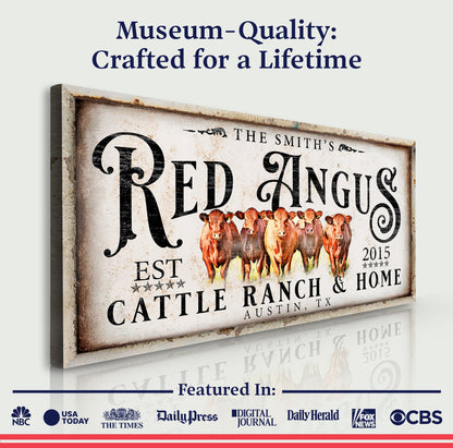 Red Angus Sign II