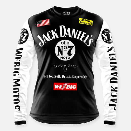 DOWN LOW JERSEY BLACK-WHITE