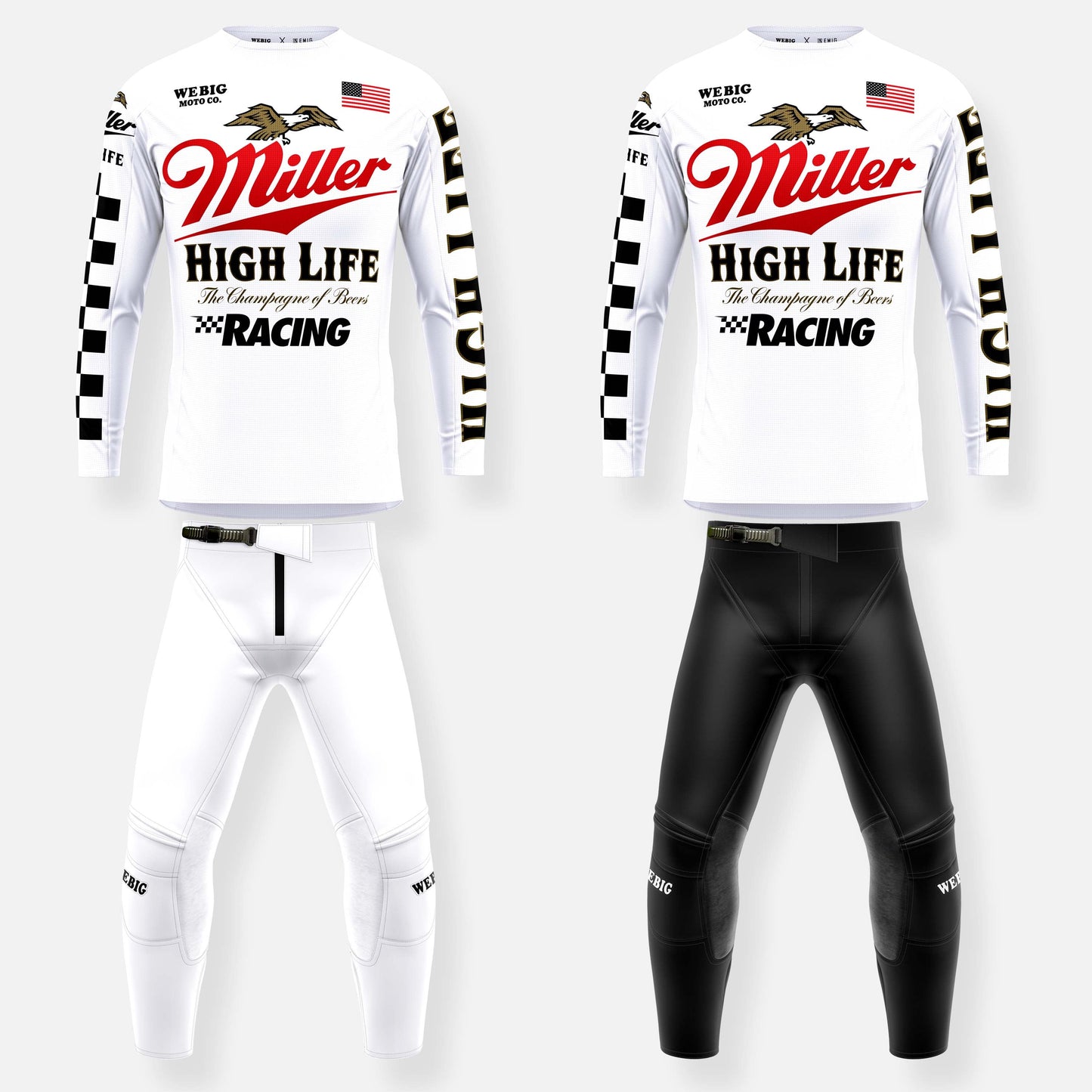 HIGH LIFE RACING JERSEY WHITE