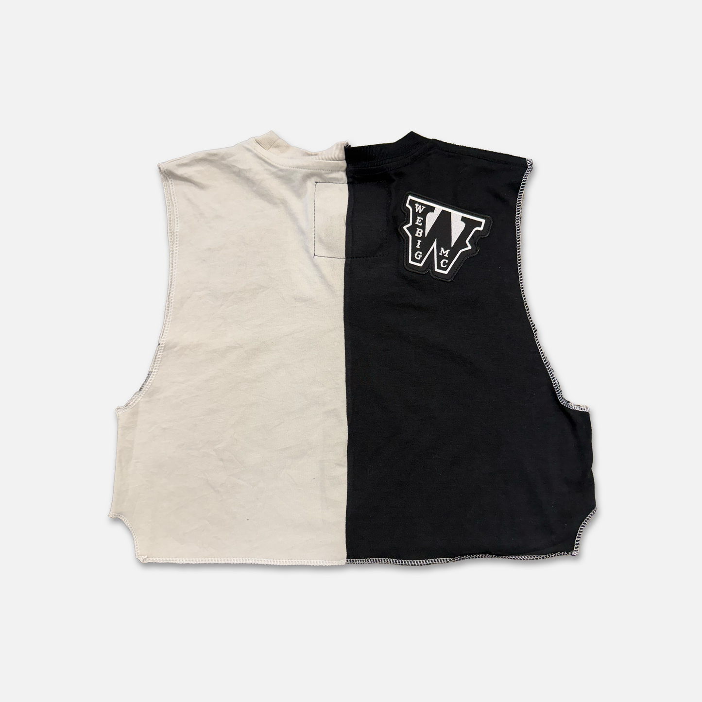 JACK & COKE VINTAGE CROP TEE SIZE SMALL