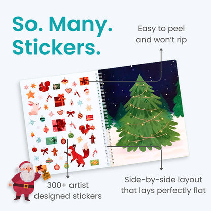 Holly Jolly Sticker Book