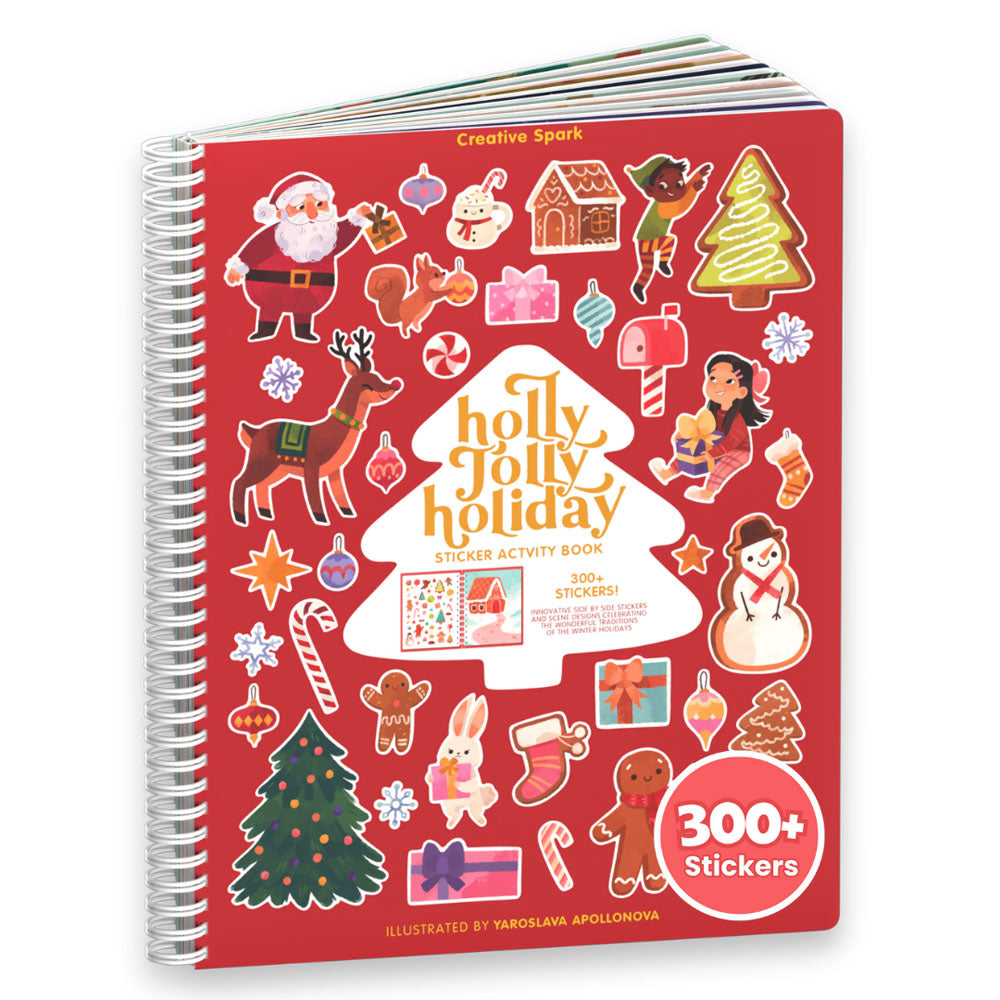 Holly Jolly Sticker Book