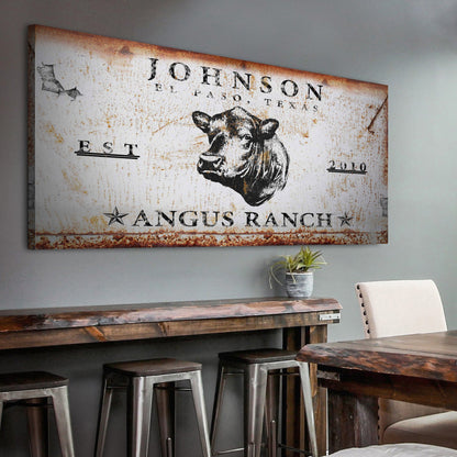 Angus Ranch Sign