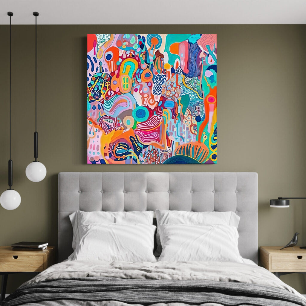 Canvas Print: "Kaleidoscopic Voyage II"