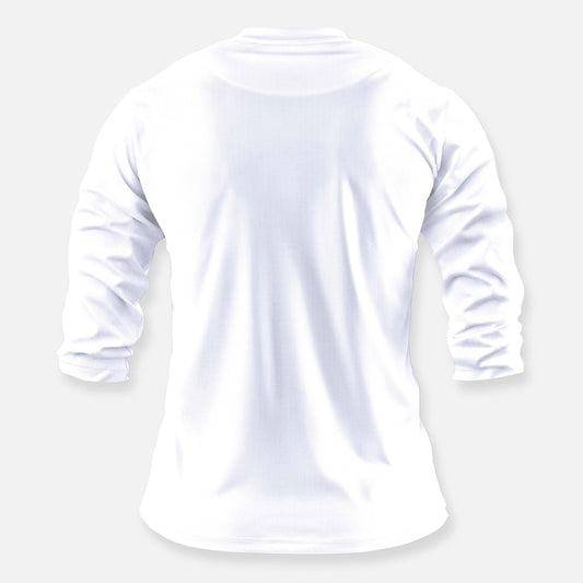 HIGH LIFE RACING 3/4 SLEEVE BIKE JERSEY WHITE