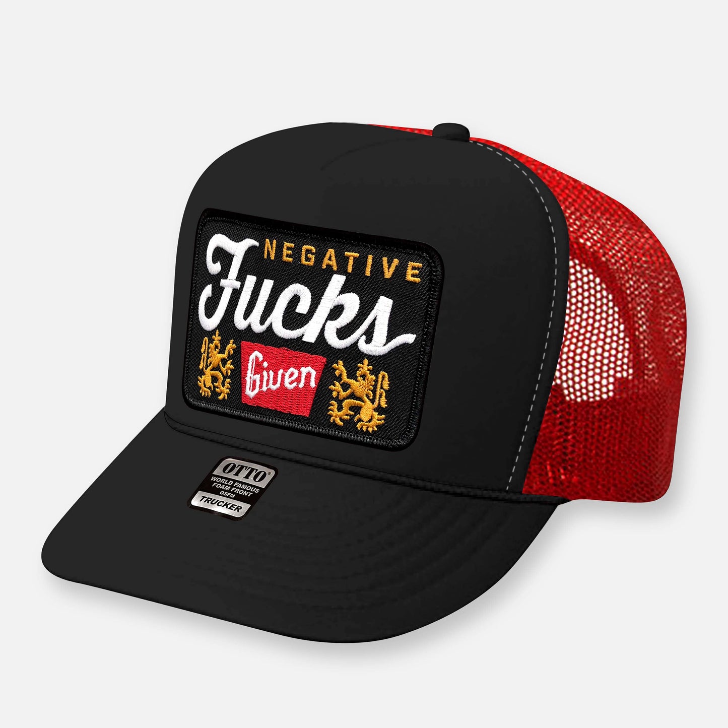 LESS THAN ZERO CURVED BILL PATCH HAT