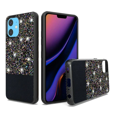 iPhone 11 Glitter Hybrid Case