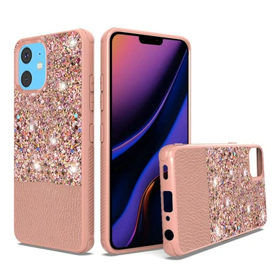 iPhone 11 Glitter Hybrid Case