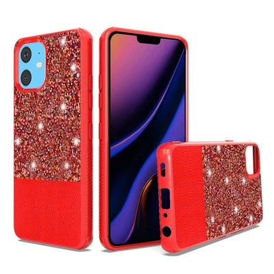 iPhone 11 Glitter Hybrid Case