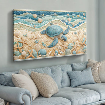 3D Coastal Wall Art IV
