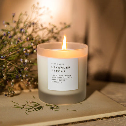 Lavender + Cedar - Signature Candle