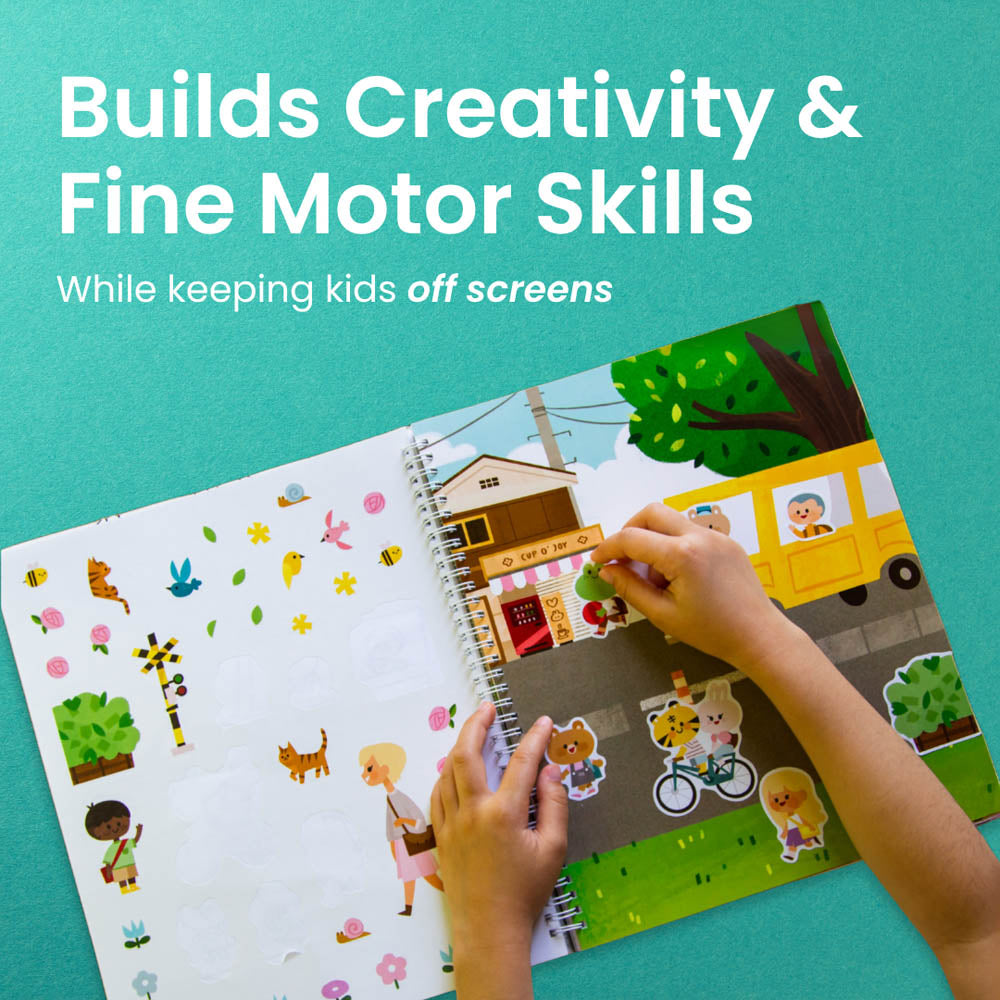 Let's Go To School Sticker Book