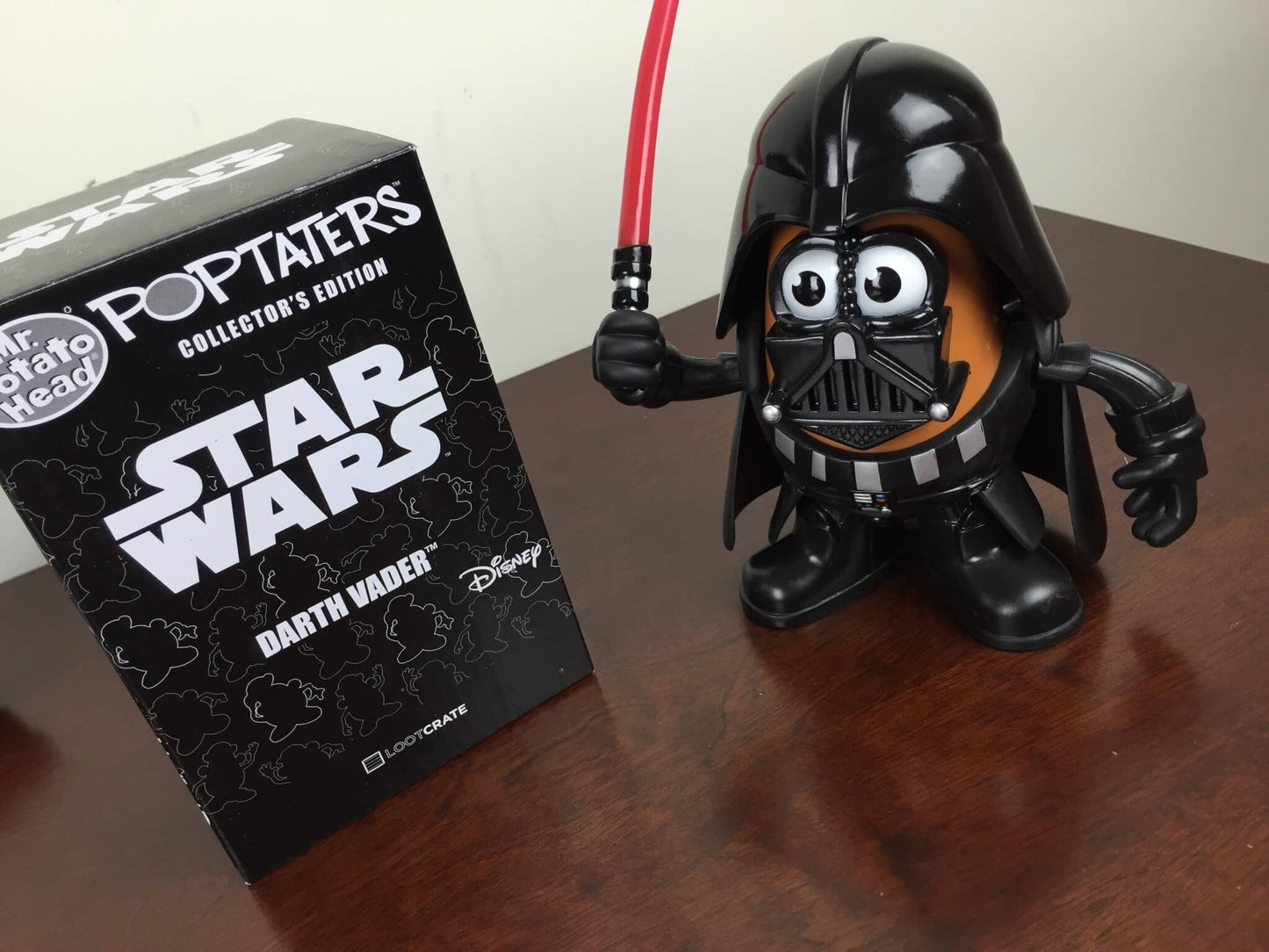 Star Wars Limited Edition Pop Taters Darth Vader Mr. Potato Head LOOT CRATE