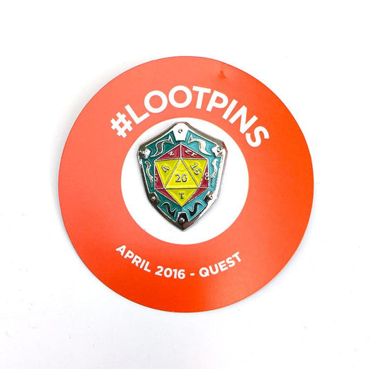Quest Dice Lootpins (Pins)