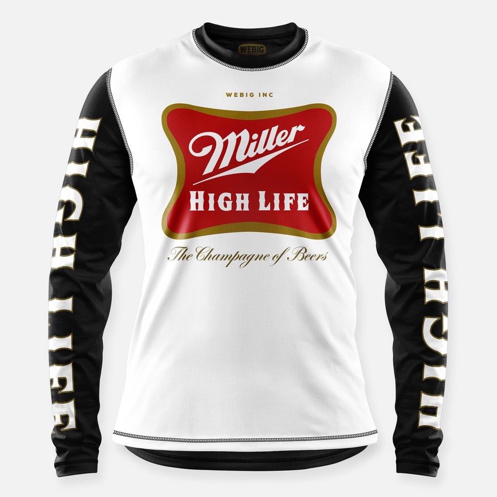HIGH LIFE JERSEY WHITE-BLACK
