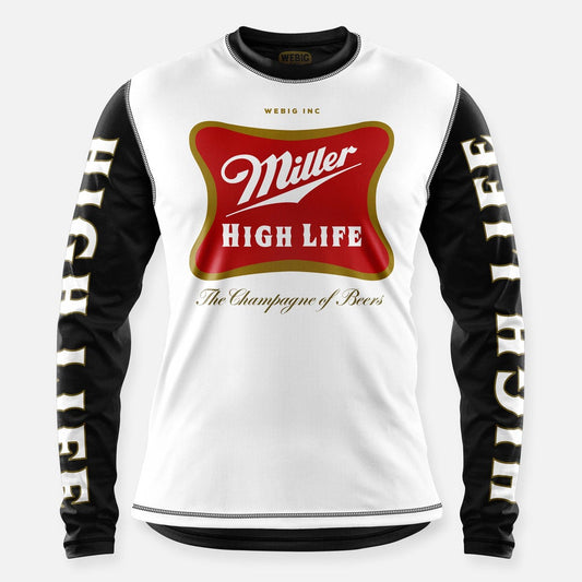 HIGH LIFE JERSEY WHITE-BLACK