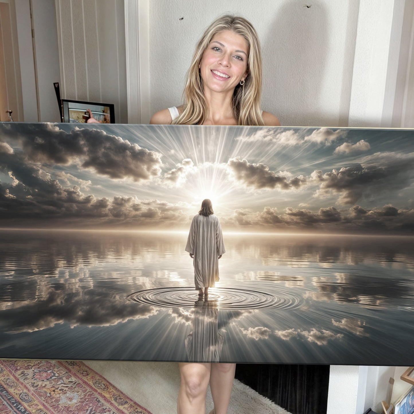 Walking on Water - Faith Wall Art III