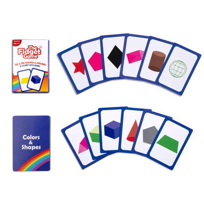 .2D & 3D Shapes & Colors Card Pack