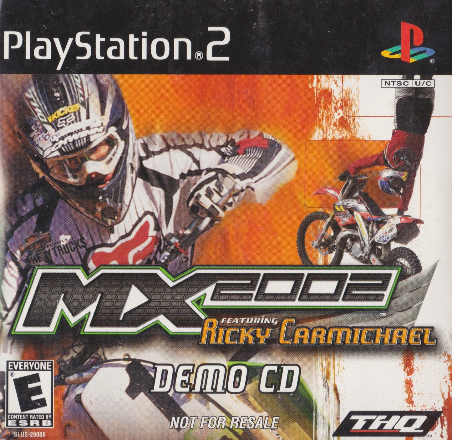 MX 2002 Featuring Ricky Carmichael [Demo Disc] (Playstation 2)